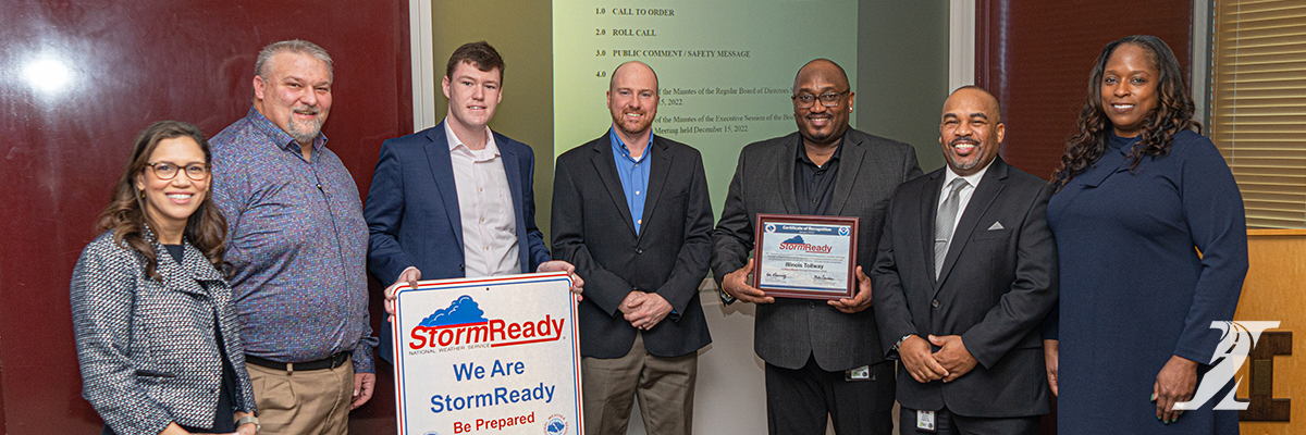National Weather Service Recognizes the Illinois Tollway as StormReady to Respond to Severe Weather
