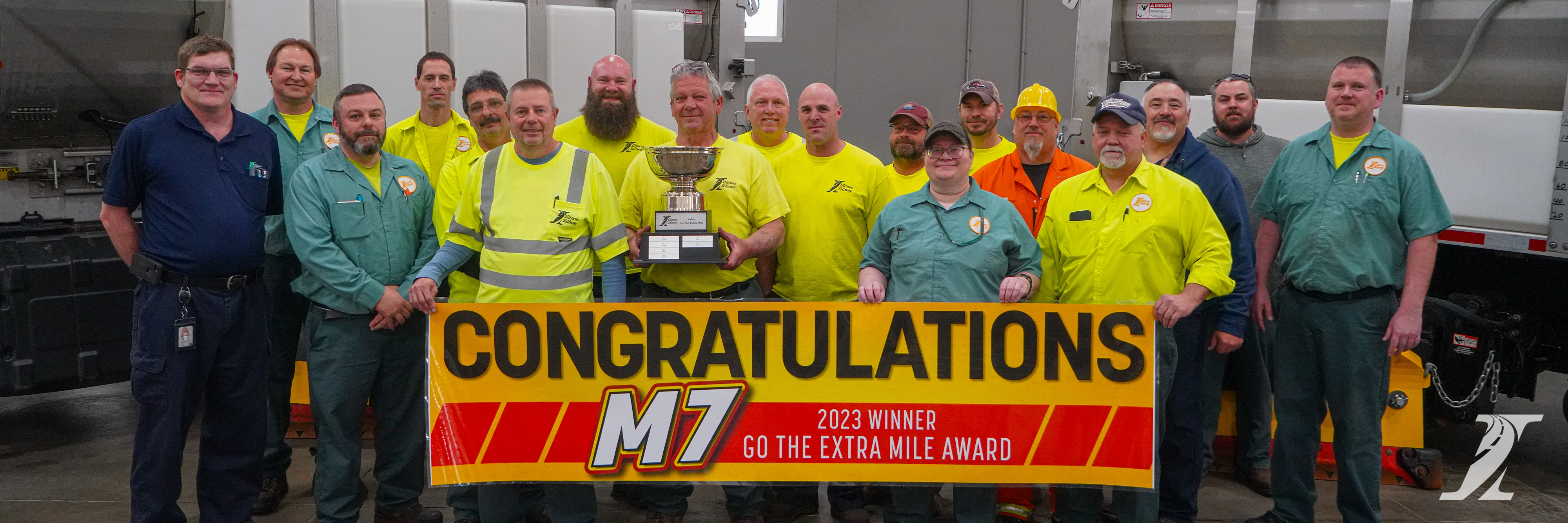 Rockford maintenance site earns Illinois Tollway Extra Mile for Safety Award