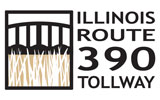 Illinois Route 390 Tollway Logo