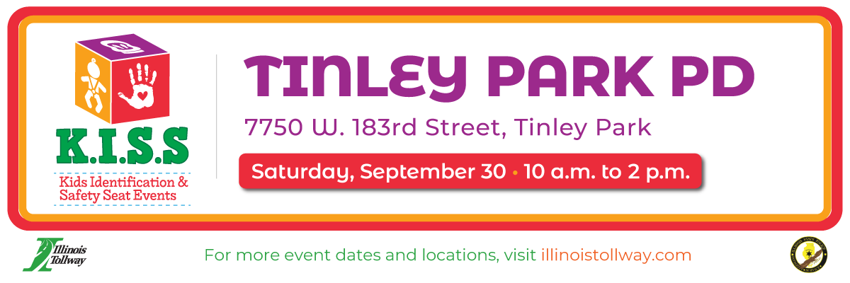 Illinois Tollway and Illinois State Police to Offer Kids Identification and Safety Seat Event September 30 in Tinley Park